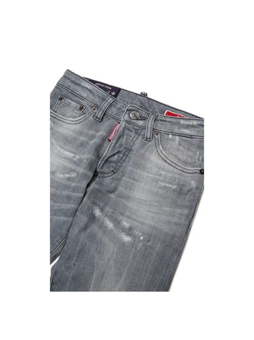 Pantalone, ragazza, american jeans. DSQUARED2 | DQ3582 D0AI2DQ03